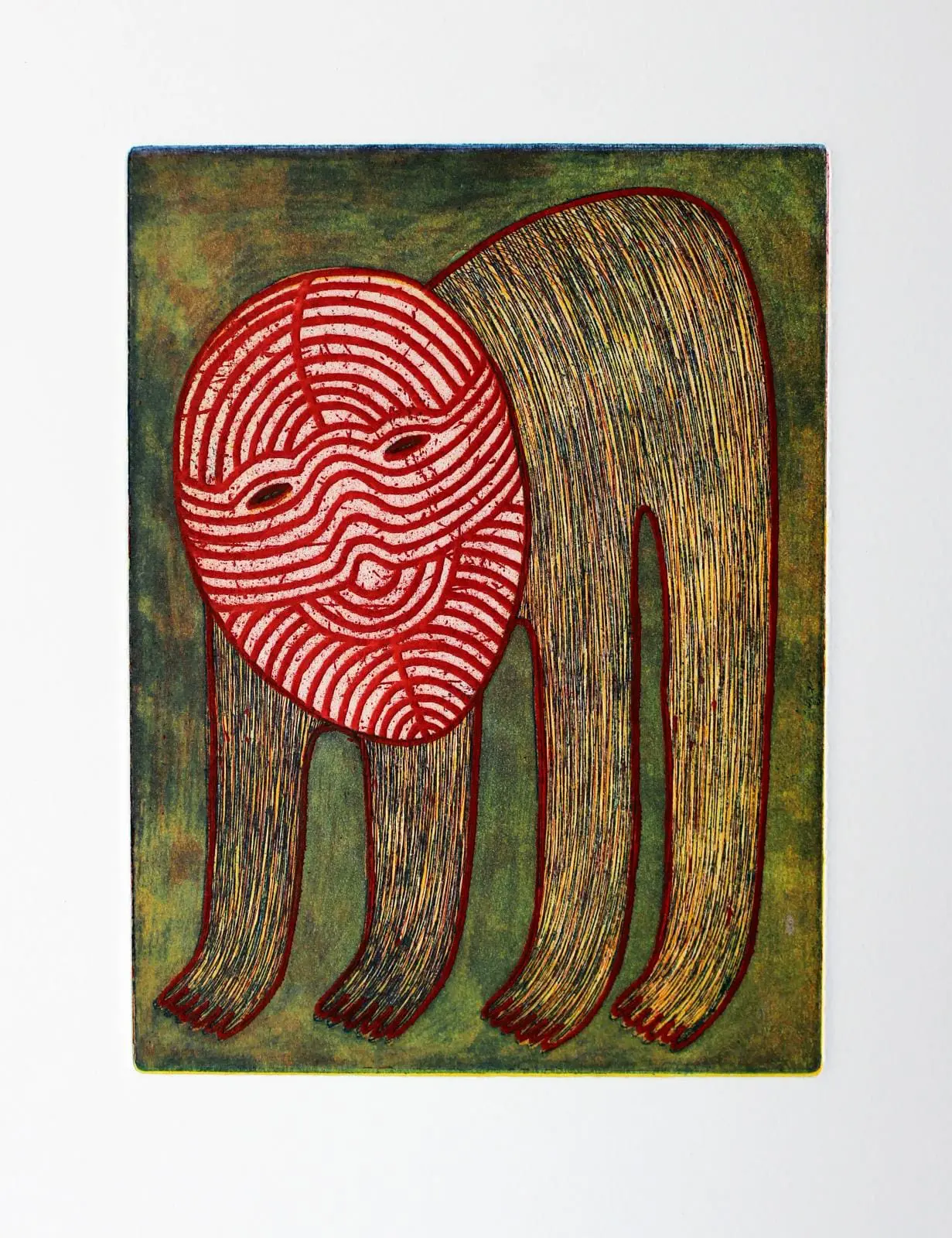Ironbridge Fine Arts Prize Winner - 'Red Mask’ by Katya Timoshenko ARE