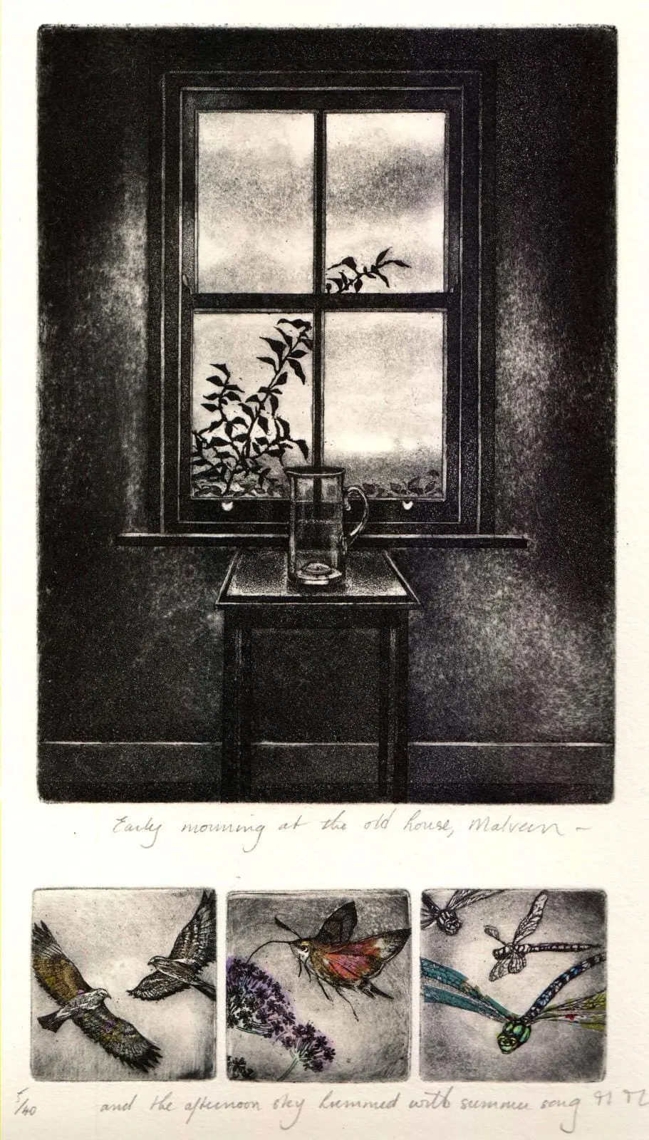 ‘Early Morning at the Old House, Malvern’ by Moira McTaigue